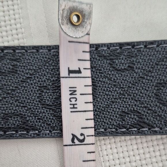 Guess Black Belt with Gold Logo Buckle - Picture 5 of 16